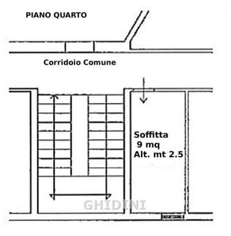 APPARTAMENTO di 4 vani e di 65 mq (GROSSETO - CENTRALE) rif. 2567.42M - Foto 20