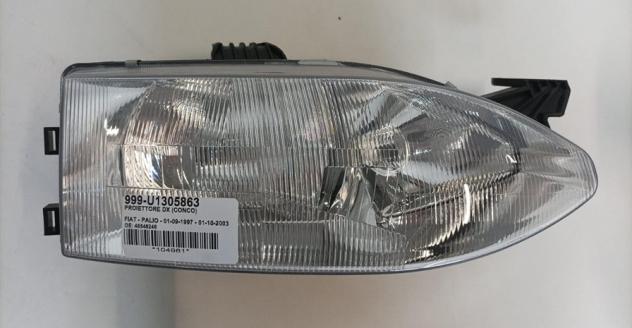 PROIETTORE DX (CONCO) 999-U1305863 Parti elettriche  Fanaleria  Proiettori  Proiettore ant. FIAT - PALIO - 01-09-1997 - 01-10-2003