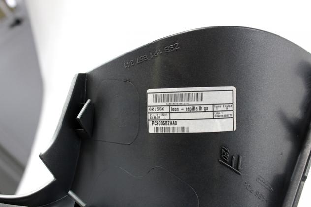1P1857244 MASCHERINA RIVESTIMENTO QUADRO STRUMENTI CONTACHILOMETRI SEAT LEON 1.6 D 77KW 5M 5P (2011) RICAMBIO USATO 1P1857241 - Foto 3