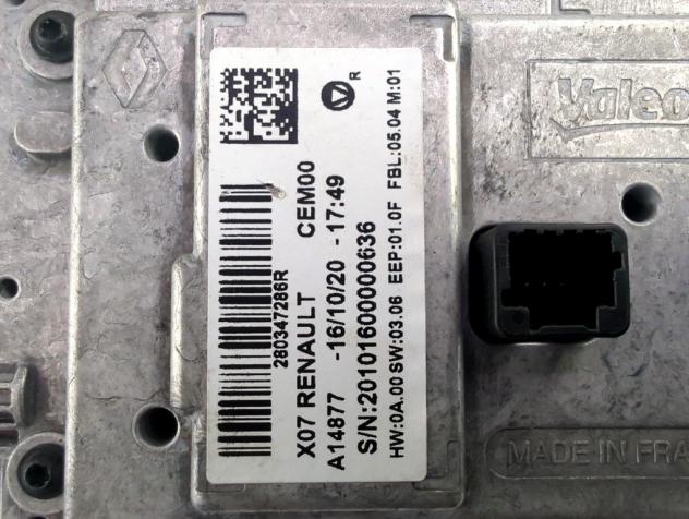 280347286R DISPLAY SCHERMO RENAULT TWINGO E 31KW AUT 5P (2021) RICAMBIO USATO - Foto 5