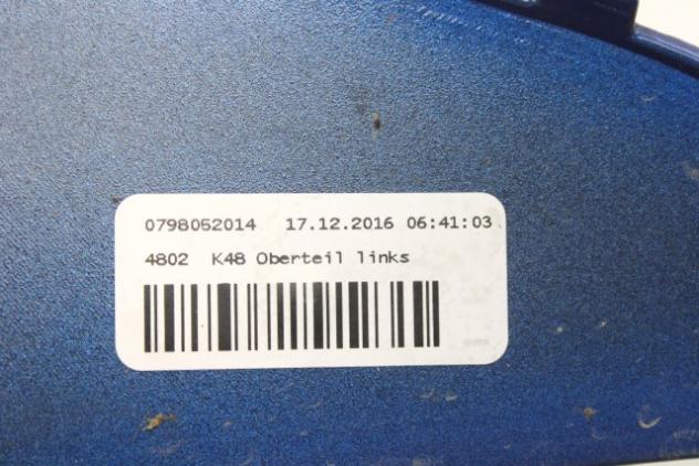 BMW K 1600 GT 46637727399 CUPOLINO CARENA ANTERIORE SINISTRA K48 17 - 21 FRONT LEFT COWLING FAIRING 46638526313 - Foto 5