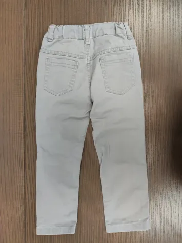 Pantalone estivo grigio chiaro 4 anni - Foto 3