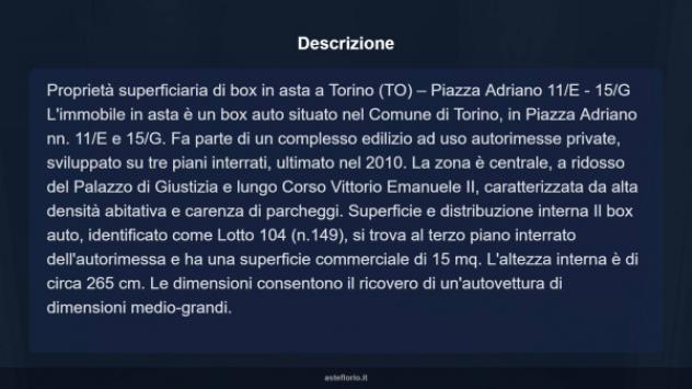 Immobile in asta di 15 m² in vendita a Torino - Foto 10