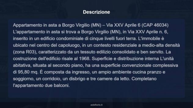Immobile in asta di 95 m², box auto in vendita a Borgo Virgilio - Foto 14