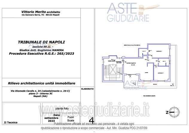 IMMOBILI-IMMOBILE RESIDENZIALE-Via Diomede Carafa, 24, 80124 Napoli NA, Italia - Foto 8