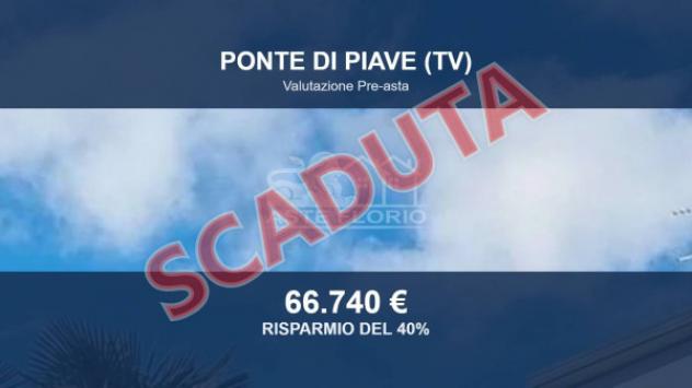 Immobile in asta di 99 m², box auto in vendita a Ponte di Piave