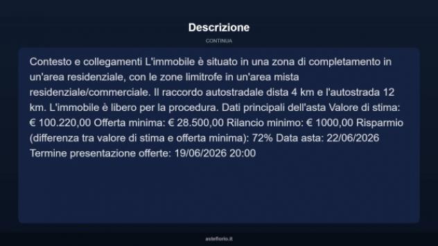 Immobile in asta di 191 m² con più di 5 locali in vendita a San Nicola Manfredi - Foto 15