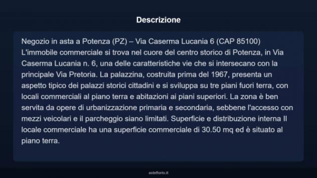 Immobile in asta di 30 m² in vendita a Potenza - Foto 5