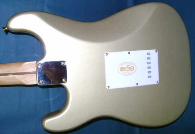 Fender Stratocaster 50th Anniversary Aztec Gold chitarra elettrica - Foto 5