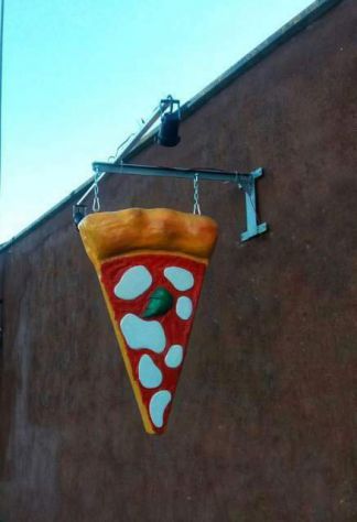 Insegna Pizza a bandiera: - Luminosa a L'AQUILA - Foto 2