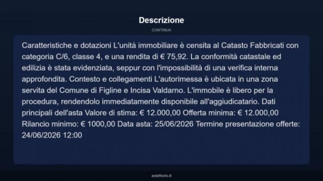 Immobile in asta di 15 m² in vendita a Figline e Incisa Valdarno - Foto 5