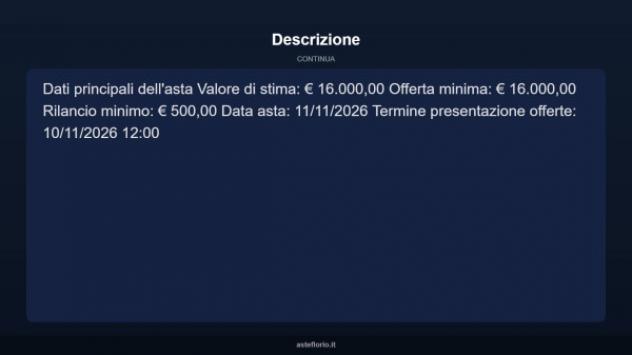Immobile in asta di 39 m² in vendita a Lucoli - Foto 11
