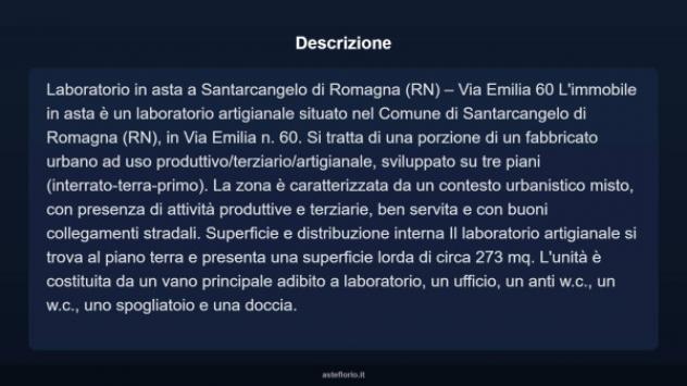 Immobile in asta di 273 m² in vendita a Santarcangelo di Romagna - Foto 4