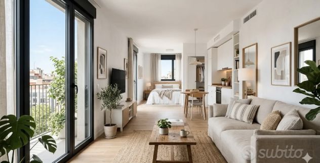 ANAGNINA TRILOCALE ARREDATO CON BALCONE