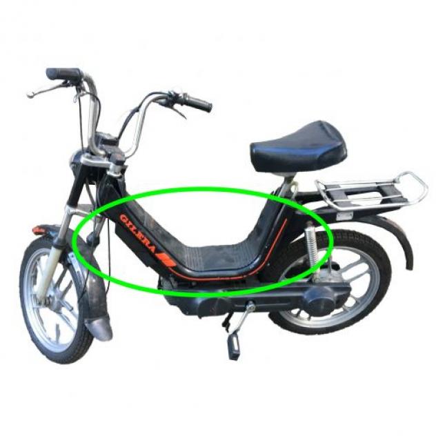 Serie adesivi fianco laterale sinistro Gilera CBA - Foto 2