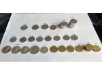monete varie da 1,2,5,10,20,lire totale 51 pezzi