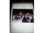 FOTO DA VICINO AUTOGRAFATA ORIGINALE DAL CALCIATORE ITALIANO ROBERTO BAGGIO DELL