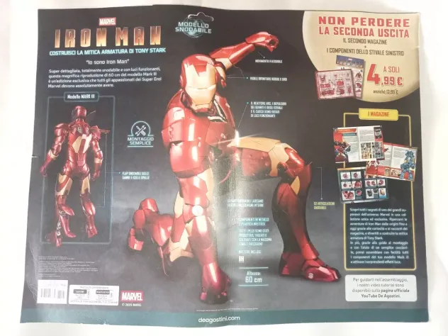 IRON MAN DE AGOSTINI CASCO - Foto 2