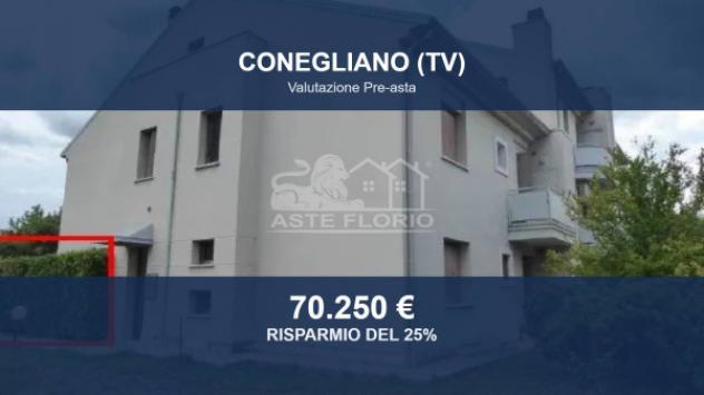 Immobile in asta di 76 m², box auto in vendita a Conegliano