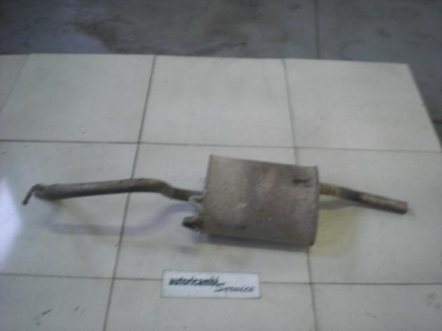 24430562 SILENZIATORE POSTERIORE OPEL AGILA 1.0 B 43KW 5M 5P (2003) RICAMBIO USATO