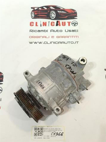 COMPRESSORE A/C SKODA Octavia S.Wagon 5° Serie (5E5) 5Q0816803F CPW bifuel/metano 1395 (1620)