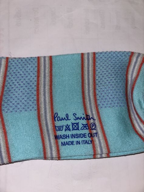 CALZE NUOVE DA UOMO FIRMATE ORIGINALI”PAUL SMITH”MADE IN ITALY - Foto 10