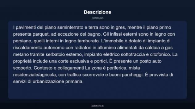 Immobile in asta di 123 m² con più di 5 locali in vendita a Porano - Foto 12
