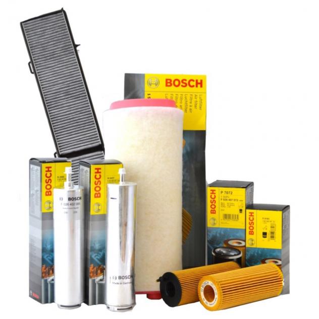 Kit Tagliando 4 Filtri Bosch Ktb025 Per Bmw