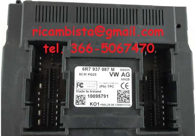 6R7937087M Skoda Fabia modulo body computer - Foto 2