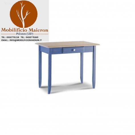 Camere Da Letto Torino In Legno Prezzo Fabbrica : Scrittoio Blu 1 Cassetto Nuove
