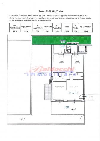 SASSONIA - APPARTAMENTO TRILOCALE CON GIARDINO - Foto 15
