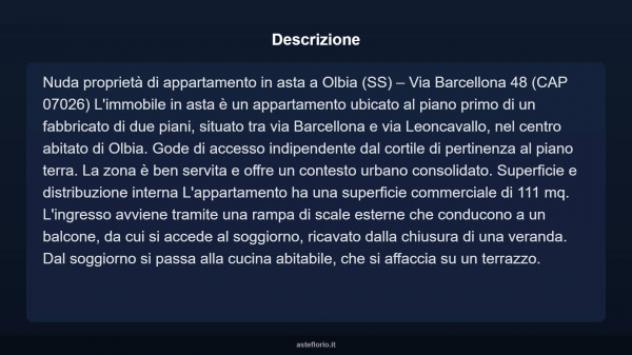 Immobile in asta di 111 m² in vendita a Olbia - Foto 4