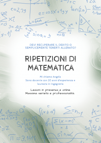 ☀️📚 Ripetizioni estive di matematica per studenti delle superiori 📚☀️