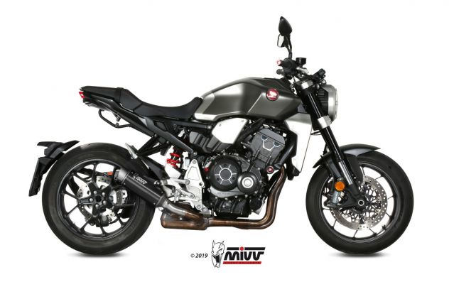 Terminale di scarico per Honda Cb 1000 r Mivv Mk3 Double Gun Suono Gp pro - Foto 3