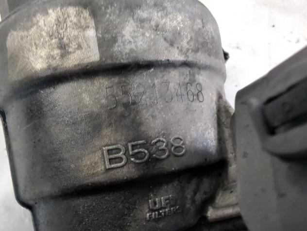 55213468 SUPPORTO FILTRO OLIO OPEL ASTRA J 1.3 D 70KW 5M 5P (2010) RICAMBIO USATO - Foto 4