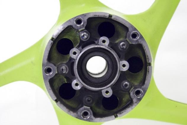 YAMAHA MT-10 B602533800P1 CERCHIO RUOTA POSTERIORE 17X6.00 RN45 17 - 20 REAR WHEEL LEGGERI SEGNI DI USURA - Foto 4