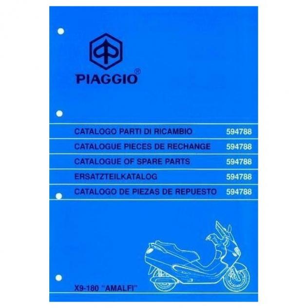 Catalogo ricambi Piaggio X9 Amalfi 180