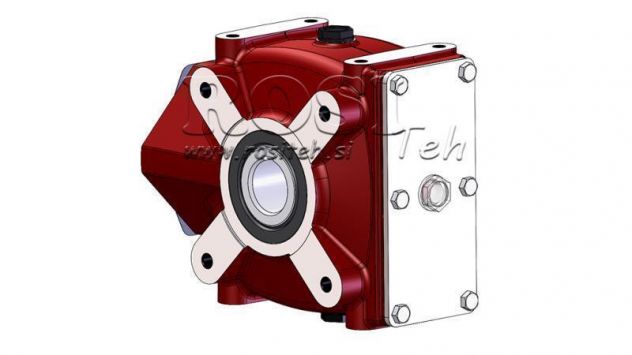 -RIDUTTORE - MOLTIPLICATORE RT120 PER MOTORE IDRAULICO - Foto 4