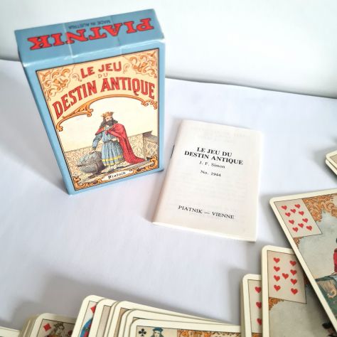 Oracle "Le Jeu du Destin Antique" di J.F.Simon 1986 di Piatnik Wien