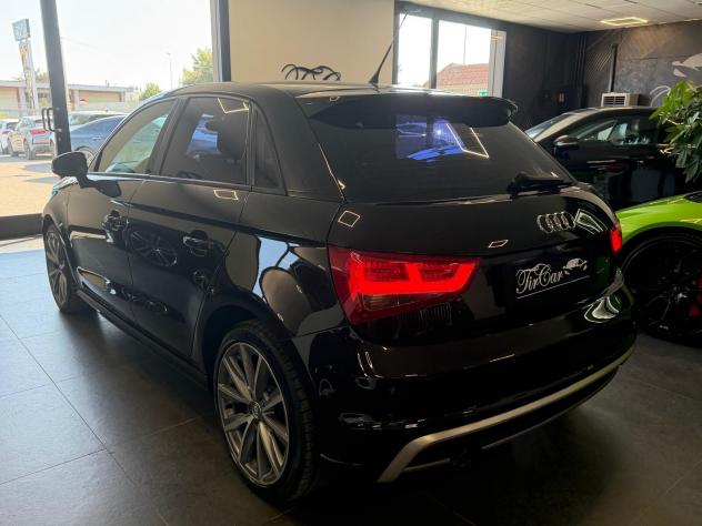 AUDI A1 SPORTBACK S-LINE 1.6 TDI 90CV CRUISE OK NEOPATENTATI ANNO 2014 - Foto 6