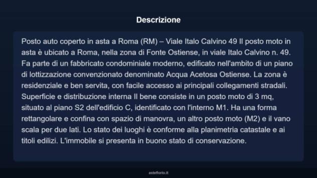 Immobile in asta di 3 m² in vendita a Roma - Foto 3