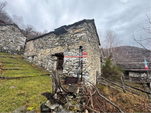 V000761 - ALPE SCIASCO , STALLA IN PIETRA DA RISTRUTTURARE - Foto 6