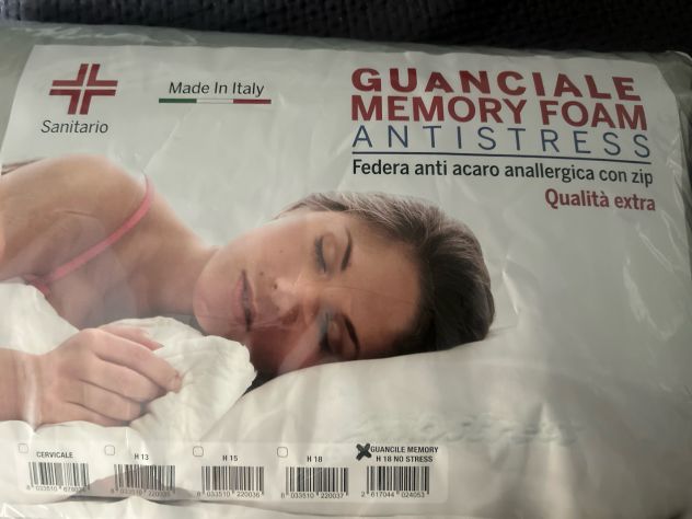 Cuscino memory dispositivo sanitario h 18 - Foto 2