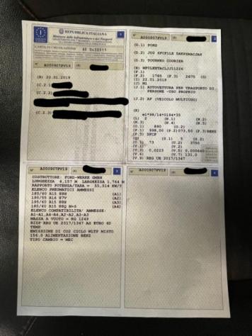 FORD Tourneo Courier 1.0 EcoBoost 100 CV Sport rif. 23666575 - Foto 7