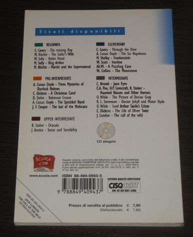 The call of the wild, Jack London, Petrini 2007, ill. a colori in inglese, +CD. - Foto 9