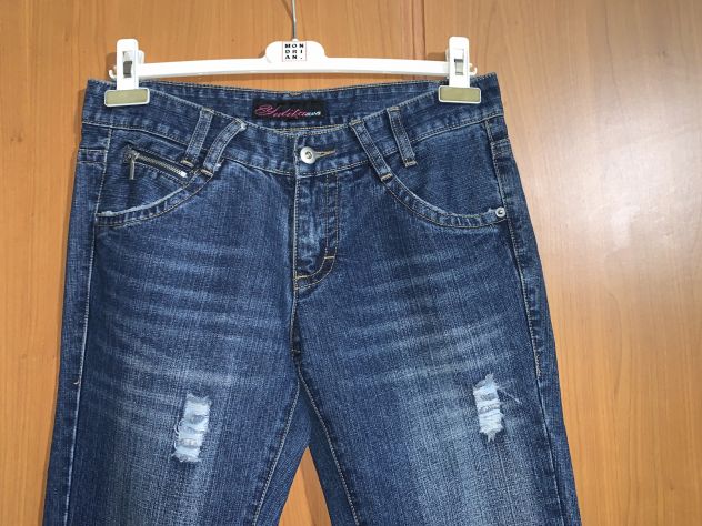 JEANS USATI POCHE VOLTE OTTIME CONDIZIONI MARCA”YULITA JEANS”VINTAGE,DRITTI,NON - Foto 3