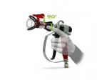 Revolver Airless TECNOVER mod. R500E, ruota il ventaglio di 90° con un dito!