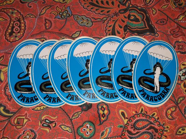 36 Adesivi Stickers Vintage anni 70 80 90 Paracadutismo Paracadutisti Aero Club - Foto 4