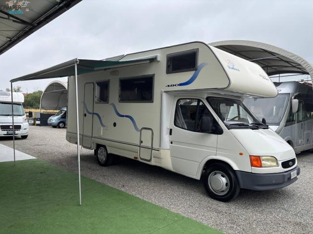 DUEERRE START 480- Mansardato con letti a castello longitudinali in coda