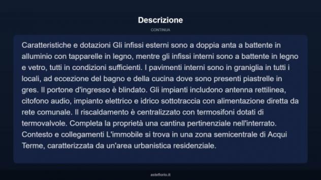Immobile in asta di 77 m² in vendita a Acqui Terme - Foto 5